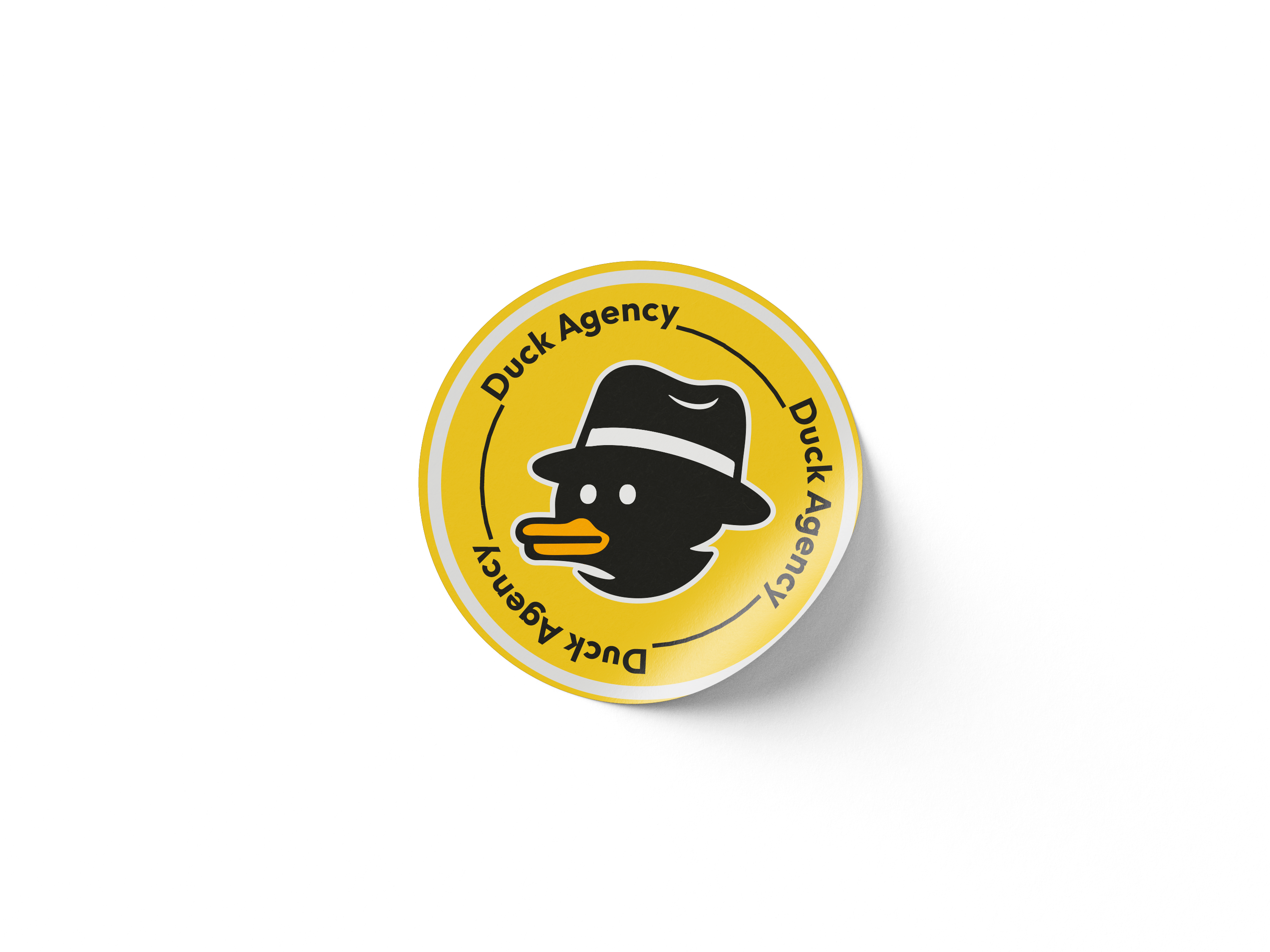 Duck Agency Sticker